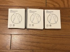 3 Pack In-ear Stereo Earphones Earphone 3D Stereo sound Powerful Bass White