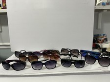 Lot of 12 Sunglasses Mixed Styles Women  Unisex UV Protection New  Used