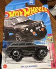 HOT WHEELS 1988 Jeep Wagoneer Black HW The '80s Mainline HKJ63 2023