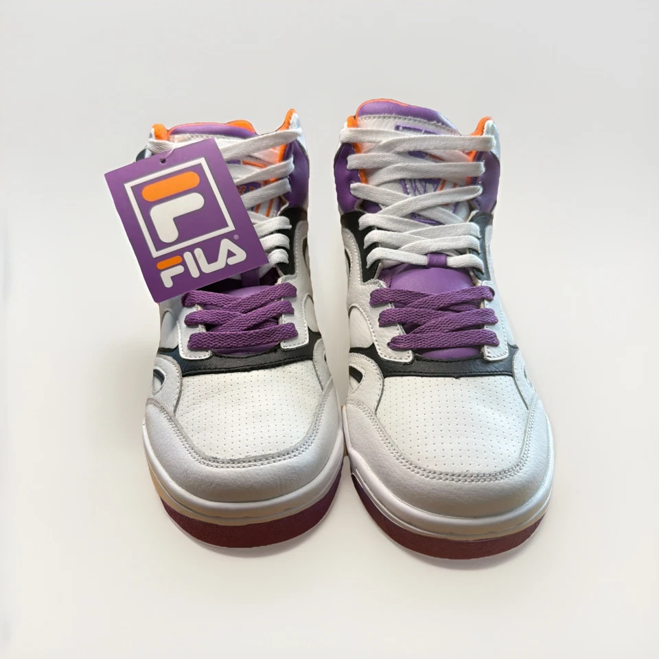 RARE VINTAGE FILA KEVIN JOHNSON PHOENIX SUNS COLORS SHOES MEN'S SZ 9.5 SWEET! - Image 3 of 4