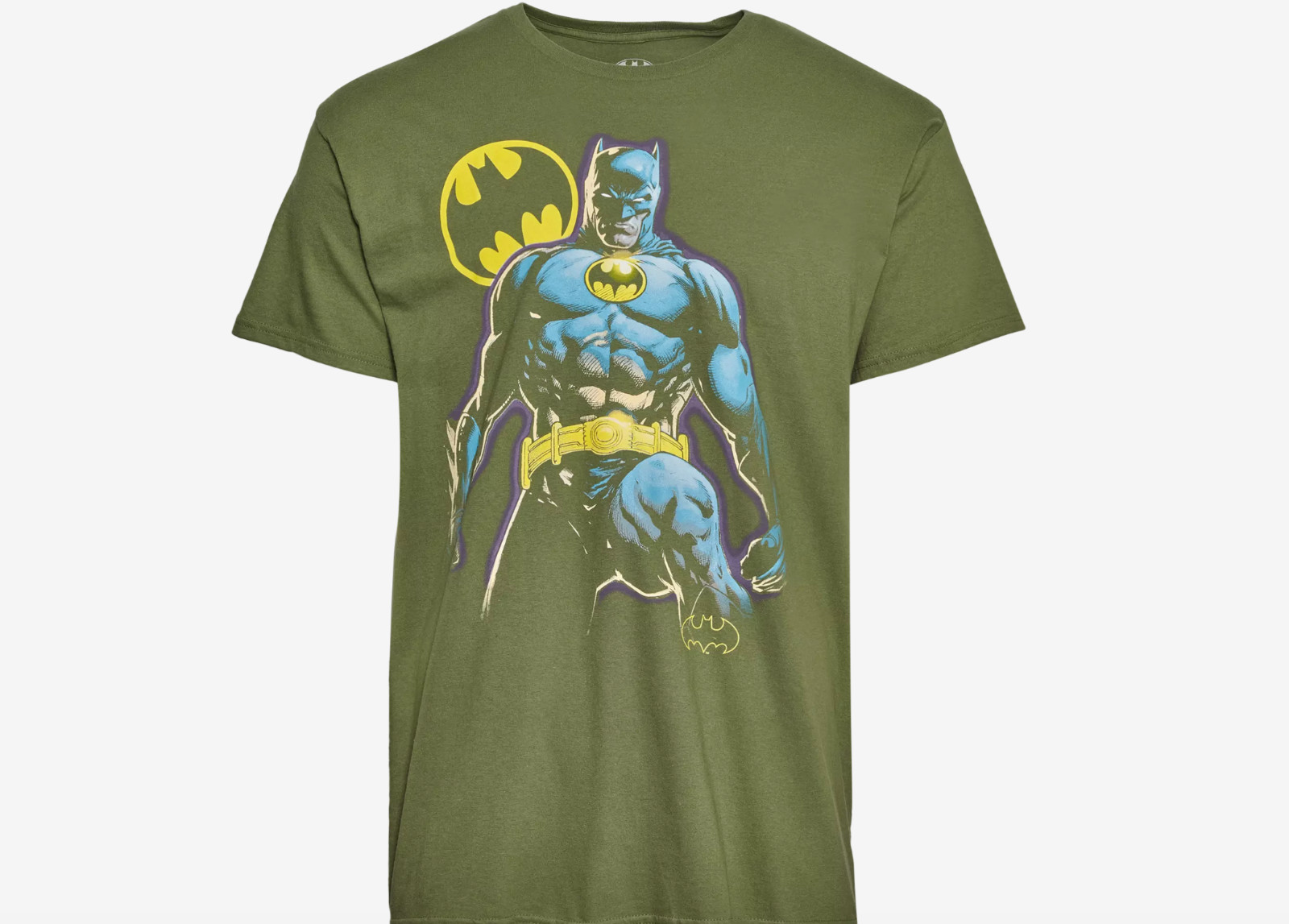 Graphic Tees Batman Perch Men's T-Shirt  Green Color Size SM-2XL Cotton 100%-image