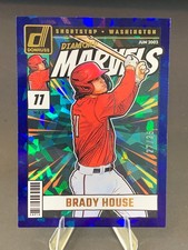 Brady House; 27/35; Ice Blue;  2024 Panini Diamond Marvels; #10; SSP