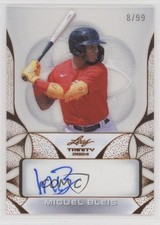 2024 Leaf Trinity Clear Auto Bronze /99 Miguel Bleis #CA-MB1 Auto 1l7v