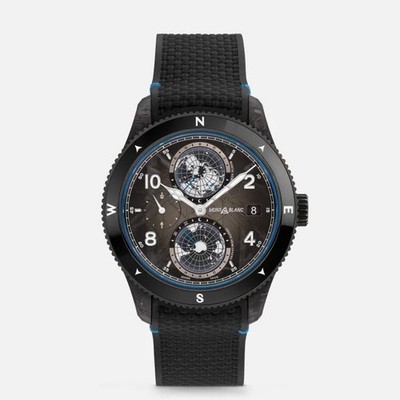 Montblanc Uhr 1858 Geosphere Carbo 0 Oxygen 132300 Watch Herrenuhr Automatik