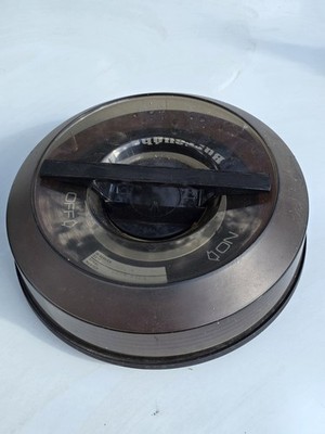 Vintage Burroughs Disk Platter mit Koffer für Wechseldatenträger Retro Tech