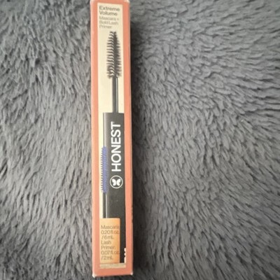 Honest Extreme Volume Mascara + Bold Lash Primer, Intensly Black, 0.2 fl oz