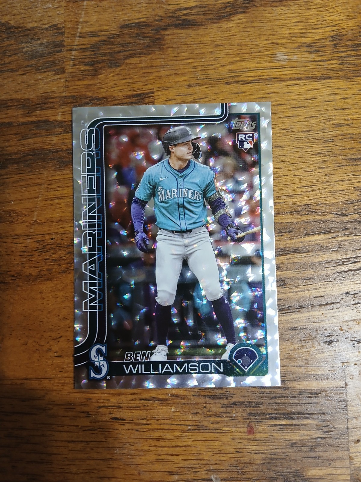 2025 Topps Update Series Ben Williamson Holo Foil Rookie Card (RC) #US130 SP