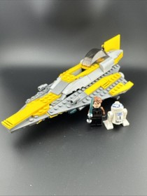 LEGO Star Wars Clone Wars Anakin&rsquo;s Jedi Starfighter Set 7669 Complete No Box