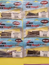 E-B8. FREE SHIPPING. Z-Man bass lures. ElaZtech. 6 pkgs. Assorted. As pictured.