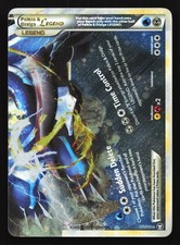 Palkia & Dialga LEGEND 102/102 HGSS Triumphant Ultra Rare Pokemon Card SWIRL
