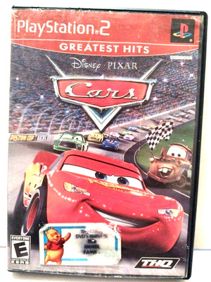 Disney Pixar Cars Sony PlayStation 2 2006 PS2 Greatest Hits no manual