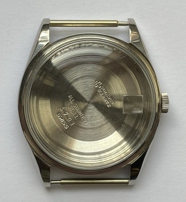 UNSER STAHLGEHÄUSE UHR WALTHAM PATENT 238872 @ TAUCHEN @ CASE @ REF 1701!