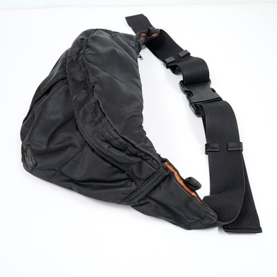 Porter Yoshida Tanker Waist Bag Black Nylon Fanny Pack Japan | eBay