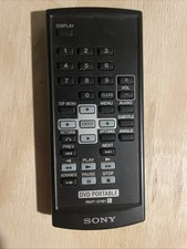 Sony DVD Portable Remote Control RMT-D191 Tested Working OEM Genuine