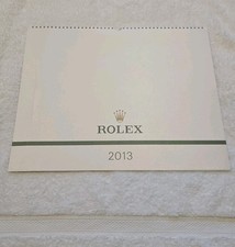 Official Rolex UK Calendar 2013   16" x 13"    More Available   Very Rare
