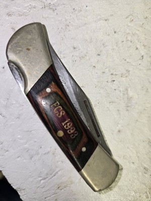 Frost Cutlery Cherokee Warrior Folding Pocket Knife Surgical Steel