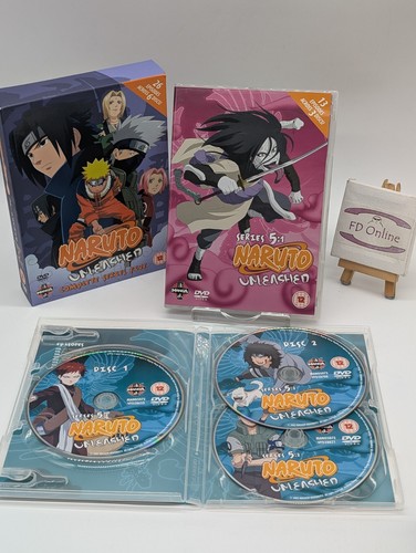 Naruto Unleashed DVD Series 1 2 3 4 5 6 7 Complete Collection Episodes 1-182 - Picture 10 of 22