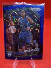 2025 Panini Prizm WNBA - Maya Moore #135 Blue Velocity Prizm