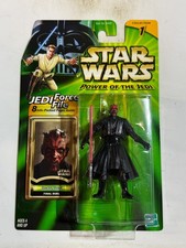 Star Wars Power Of The Jedi  Darth Maul  Final Duel Hasbro Force File 200 Sealed