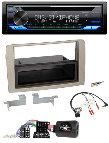 JVC Bluetooth Lenkrad USB DAB CD Autoradio für Lancia Musa 2004-2012 - Bild 1 von 10