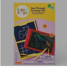 Gigglescape See Through Drawing Pad Kids Reuseable Tracing Activity Board Ages3 