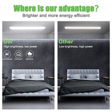 1/10 PCS LED Slim Ceiling Batten Light Daylight 60/90CM 4FT 6500K-Coolwhite A+++ — image 11