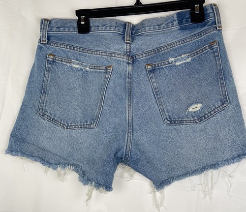 Abercrombie & Fitch The Boyfriend pantaloncino corto denim vita media donna 30/10 - Foto 3 di 3