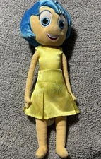 Official Disney Store® Item: Pixar Inside Out JOY 15" Stuffed Plush Doll