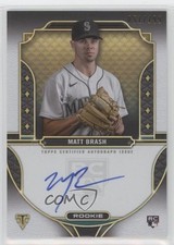 2022 Topps Triple Threads Rookie Auto 51/199 Matt Brash #RA-BRA Auto 0l2q