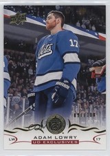 2018-19 Upper Deck UD Exclusives 97/100 Adam Lowry #447 0t2i