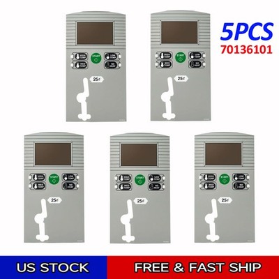 5 Pack 70136101 Touchpad Control Panel for Huebsch 300DRG Stack Dryer Replaces