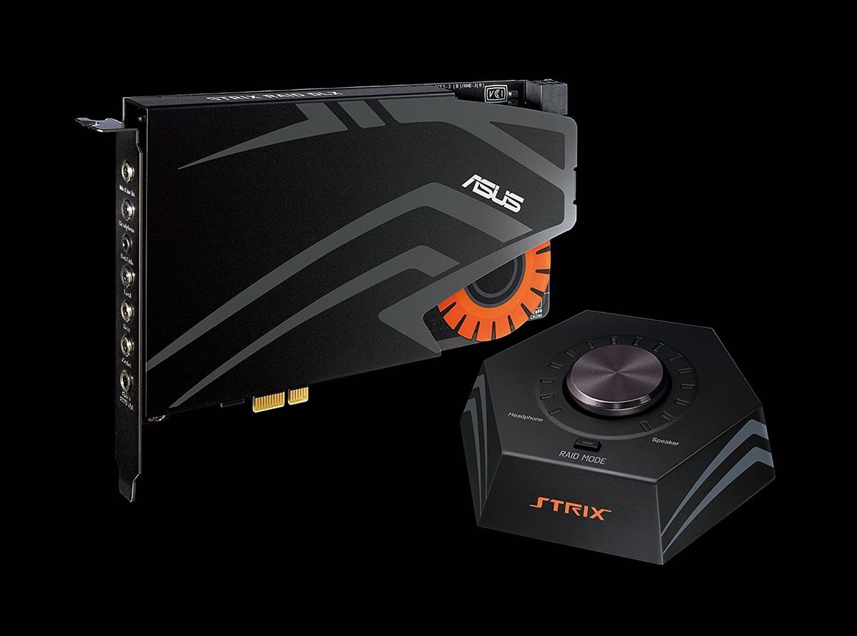 ASUS Strix RAID DLX 7.1 PCIe Gaming Sound Card 889349005958| eBay