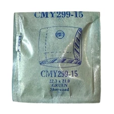 NOS Germanow-Simon GRUEN Sherwood Crystal CMY299-15 SEAL TEAR FOR PARTS