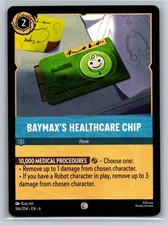 Disney Lorcana 166/204 Baymaxs Healthcare Chip Big Hero 6 Item Card TCG