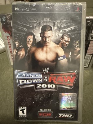 WWE SmackDown vs. Raw 2010 Featuring ECW (Sony PSP, 2009) New & SEALED