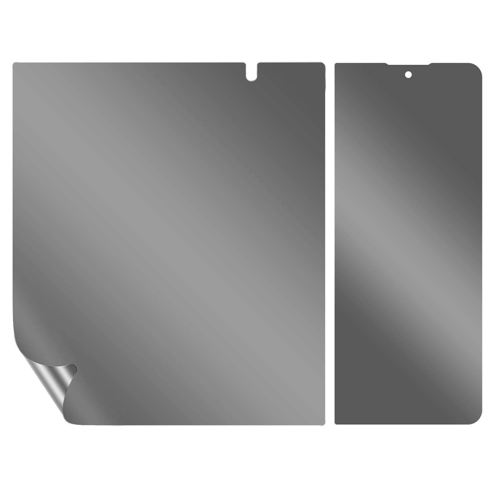 Film flexible mat anti-espion avec protection complète Z Fold 6
