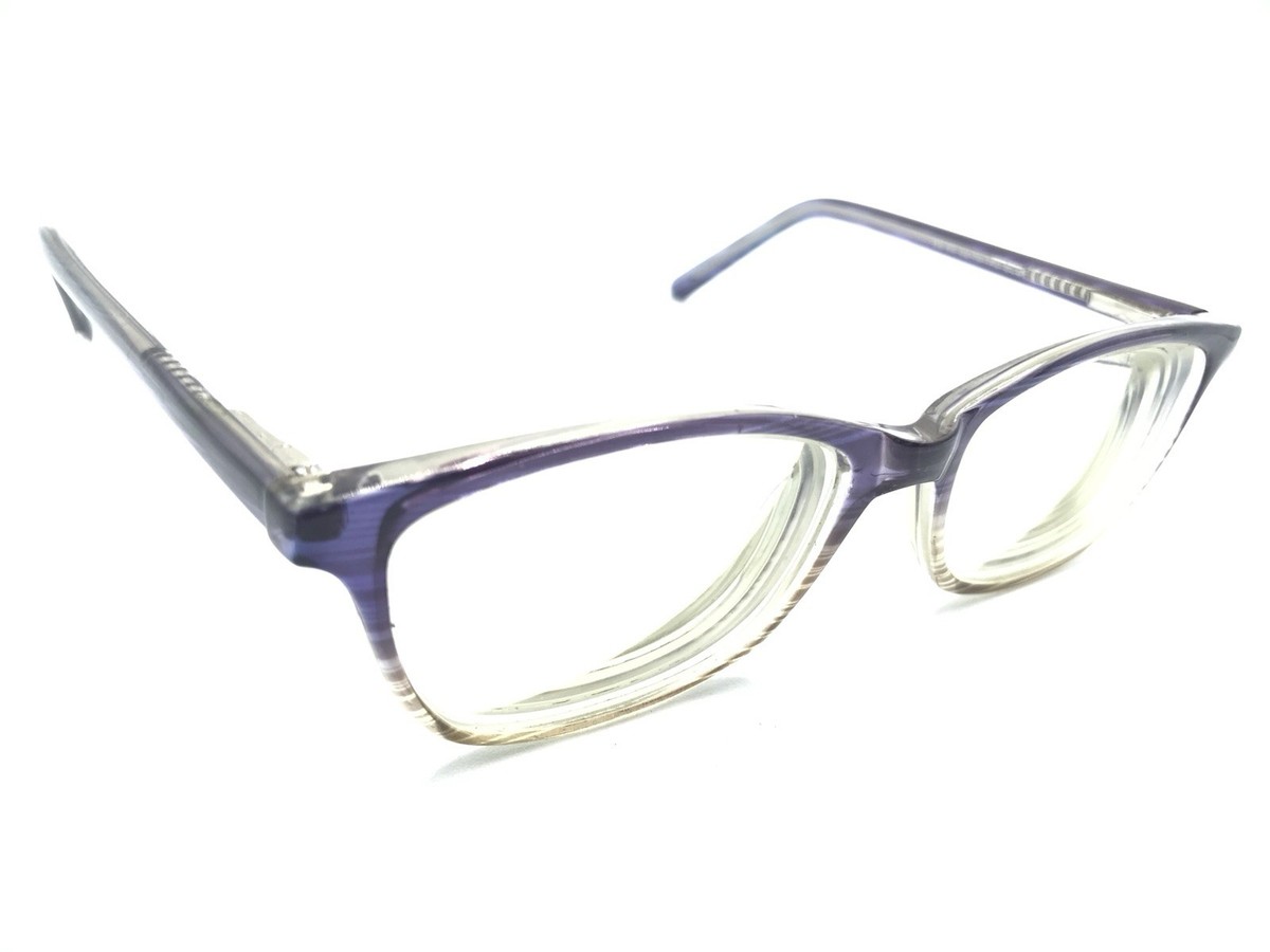 Success Womens Eyeglasses SS-93 Purple Ombre 52-16-140 NWT 000445743302__Purple-Clear_01.png main image 2