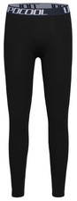 Boys Compression Leggings Quick Dry Youth Basketball Pants Sports Tights Foot...