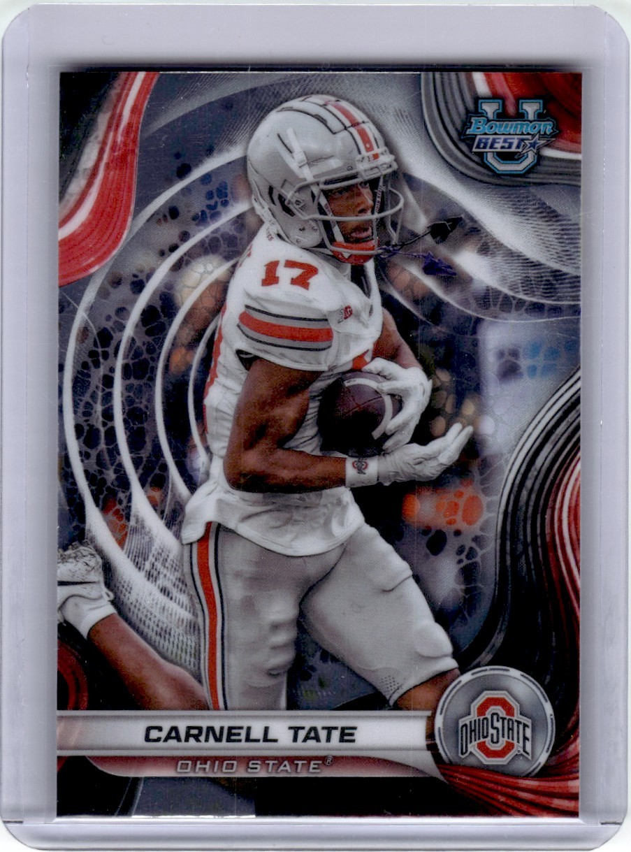 2024 Bowman University Best Carnell Tate Ohio State Buckeyes #47