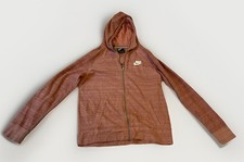Nike Full Zip Hoodie Logo Activewear Jacket Pockets Pink Womens Medium