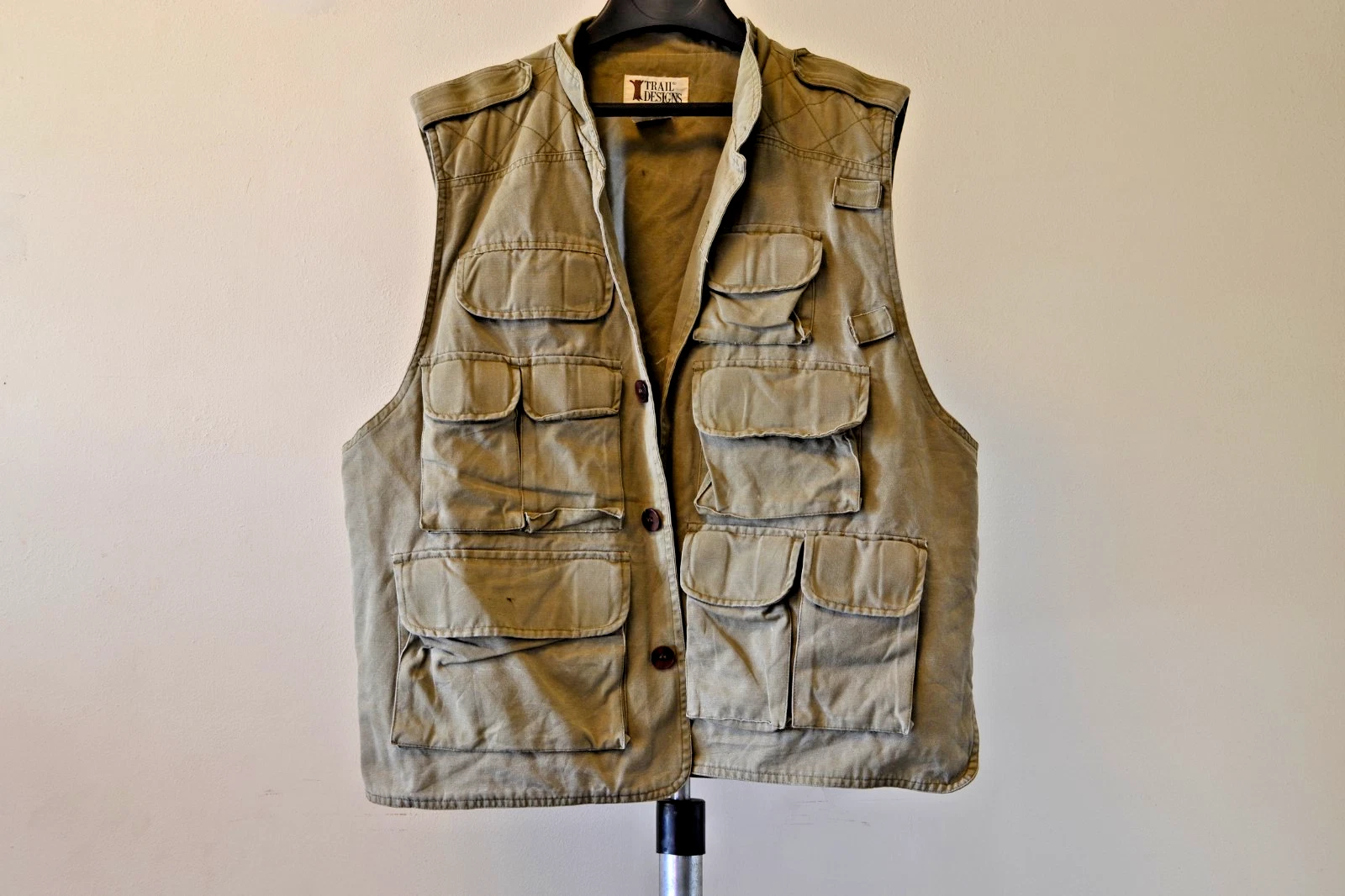 Trail Designs Vest Mens Hunting Fishing Hiking Photography Tactical Size Large