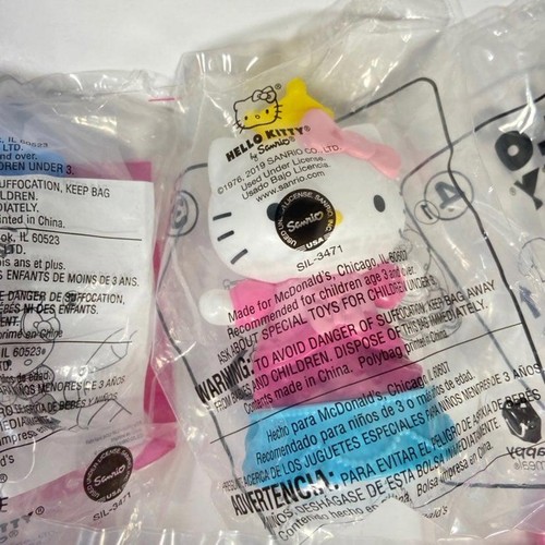 2000-2019 McDonald's Sanrio My Melody Hello Kitty Lot Of 9 - Picture 6 of 8