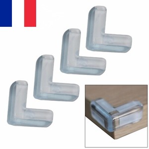4 X Protege Coins Table Meuble Angle Protection Pare Choc Bebe Enfant Securite Ebay