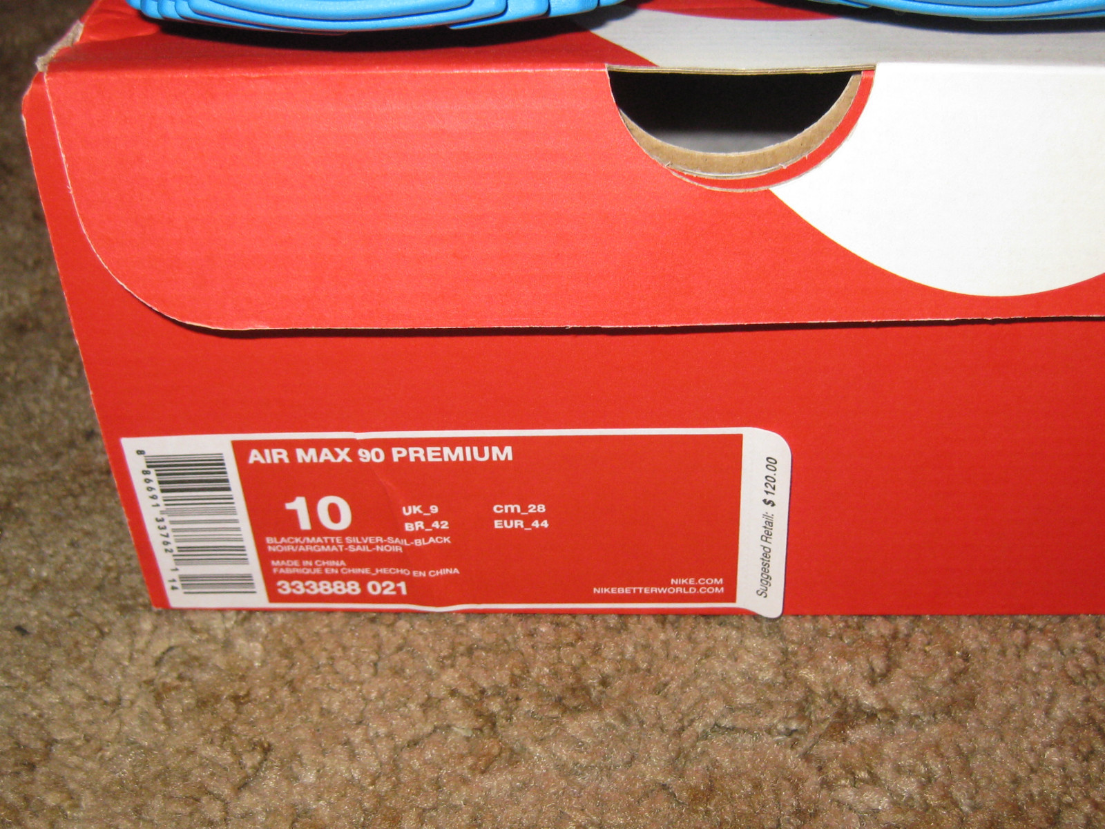 NIKE NIKE NIKE Air Max 90 Premium 333888 021 da uomo taglia 42.5 44 9 NUOVO 7cf3fb NIKE NIKE NIKE Air Max 90 Premium 333888 021 da uomo taglia 42.5 44 9 NUOVO 7cf3fb