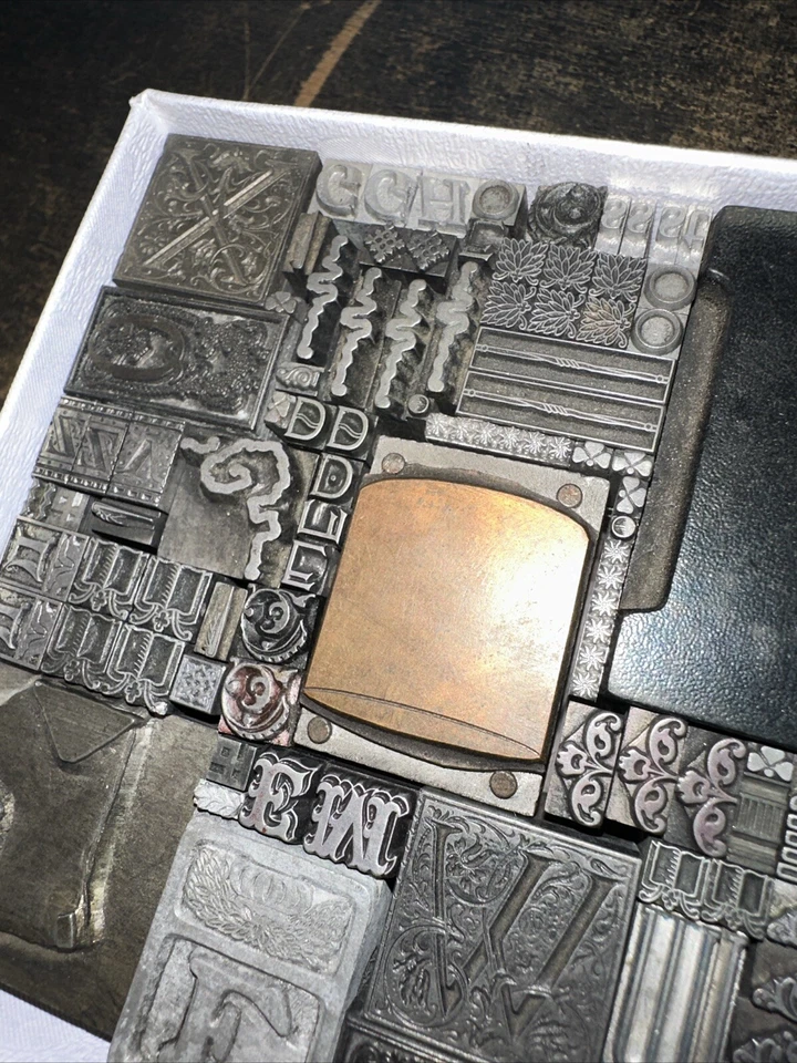 打印块铅装饰边框 Dingbats。 美丽的品种!! #BB — 第 2/4 张图片