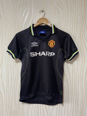 新品 1999 Umbro Manchester United TREBLE T RARE Manchester