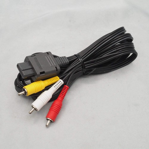Nintendo Stereo AV cable Official Boxed For Nintendo console system Tested Works - Picture 2 of 10