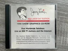 Jerry Lewis MDA Labor Day Telethon 1998 SHOW GRAPHICS CD-ROM