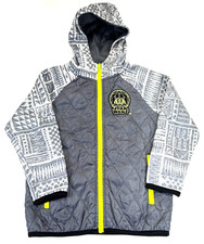 EUC Star Wars Kids Jacket Size 5 Gray Quilted Zippers