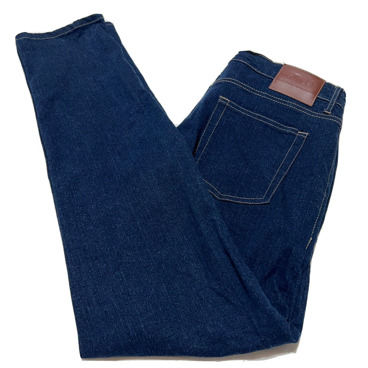 M Taylor Custom Skinny Jeans Dark Wash High Rise Women s Size 34